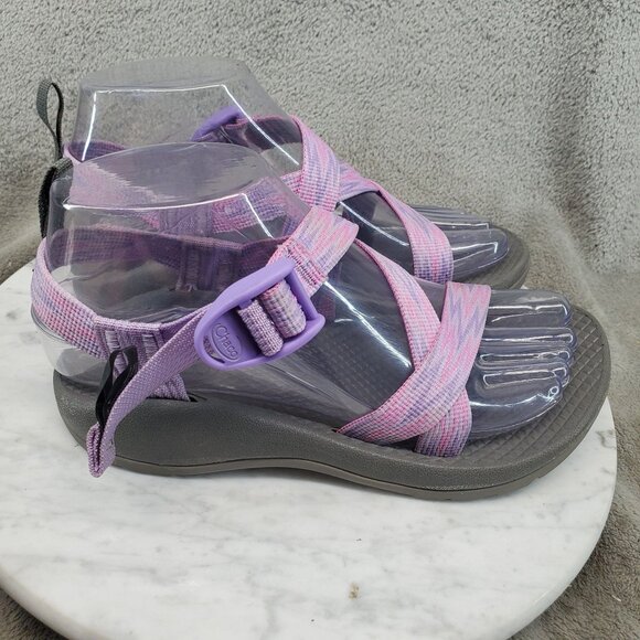 Chacos Shoes Girls Size 3 Purple Z1 Classic Sports Sandals - Picture 4 of 10